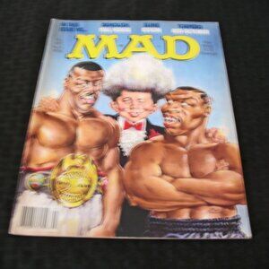 MAD #297 ~ VG/FN 1990 SEPTEMBER MAGAZINE ~ MIKE TYSON & DON KING ALFRED E COVER